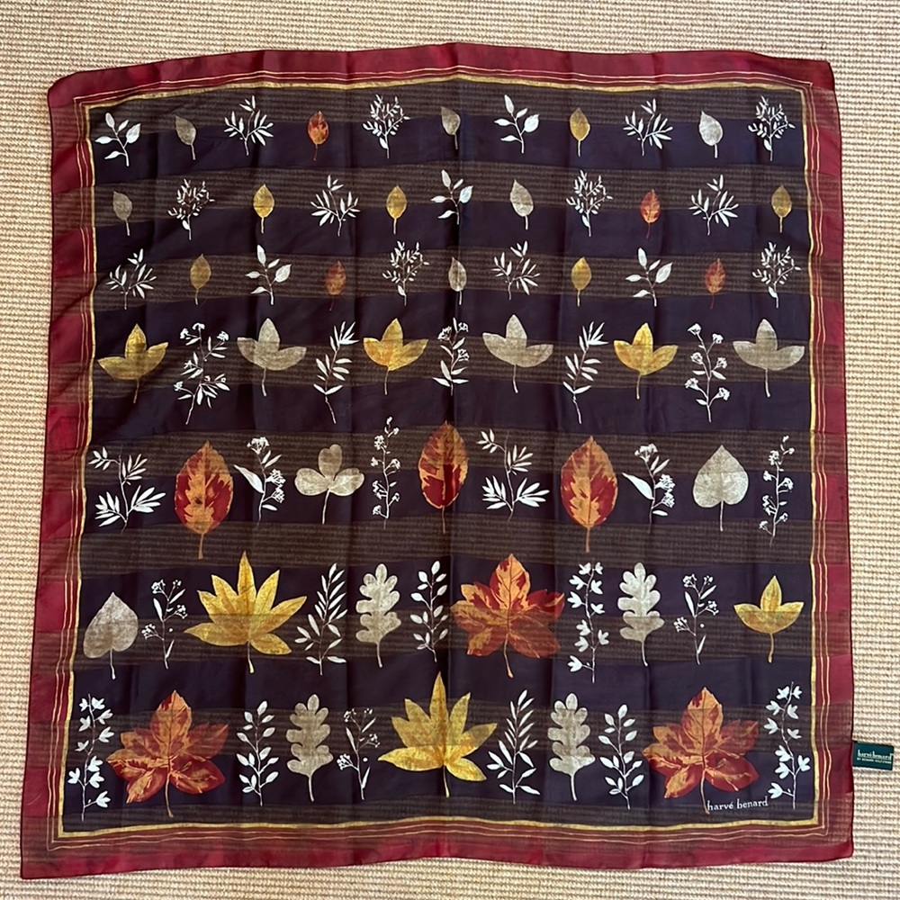 Large Italian Scarf for Fall by Harve Benard.
